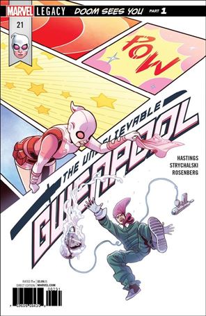 Unbelievable Gwenpool issue 21 Paulina Ganucheau Cover