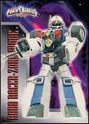 Power Rangers Turbo (Base Set) card 34 Robo Racer-Zord Mode