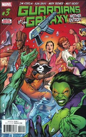 Guardians of the Galaxy: Mother Entropy issue 3