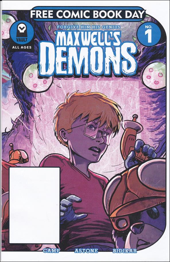 Maxwell's Demons issue 1-B Free Comic Book Day Edition