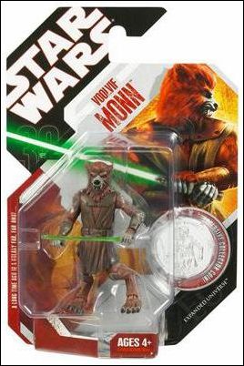 Star Wars: 30th Anniversary Collection 3 3/4" Action Figures (2007) figure 58 Voolvif Monn w/ Collector Coin