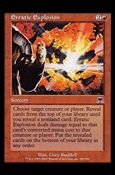 Magic the Gathering: Onslaught (Base Set) card 201 Erratic Explosion