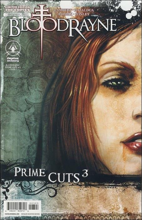 Bloodrayne: Prime Cuts issue 3-C Michael DiPascale Cover 1/200