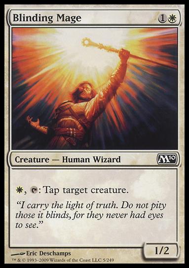 Magic the Gathering: 2010 Core Set (Base Set) card 5 Blinding Mage