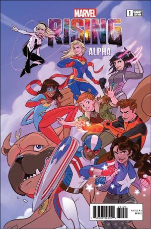 Marvel Rising: Alpha issue 1-C Stacey Lee 1:25 Cover