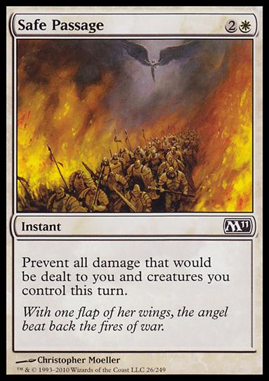 Magic the Gathering: 2011 Core Set (Base Set) card 26 Safe Passage