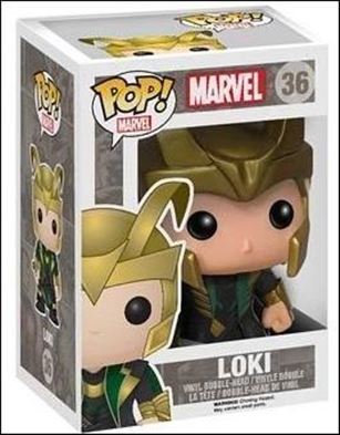POP! Marvel figure 36-C Loki (With Helmet)
