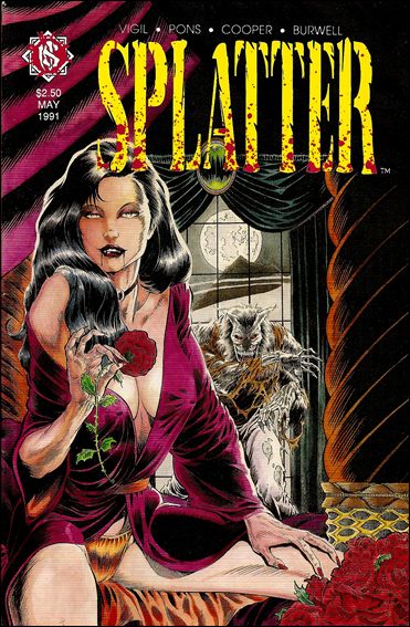 Splatter issue 1 Standard Cover
