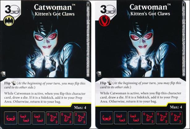DC Comics Dice Masters Batman card 89 Catwoman: Kitten's Got Claws