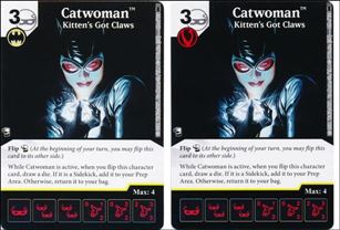 DC Comics Dice Masters Batman card 89 Catwoman: Kitten's Got Claws
