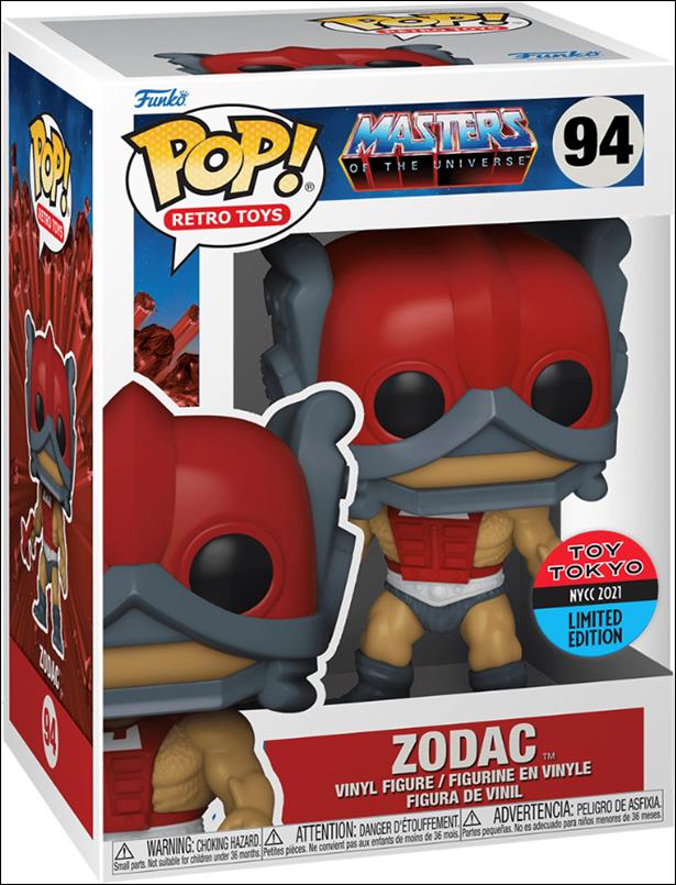 POP! Retro Toys figure '94' Zodac NYCC 2021 Toy Tokyo Exclusive