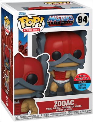POP! Retro Toys figure '94' Zodac NYCC 2021 Toy Tokyo Exclusive