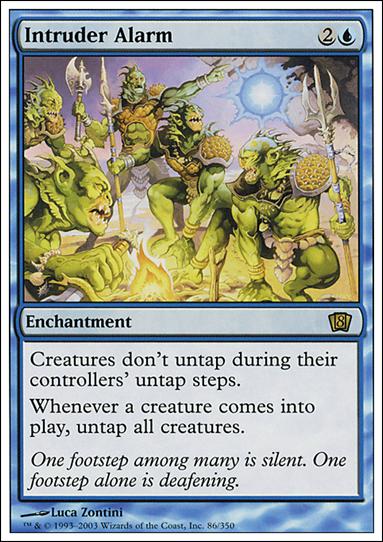 Magic the Gathering: 8th Edition (Base Set) card 86 Intruder Alarm