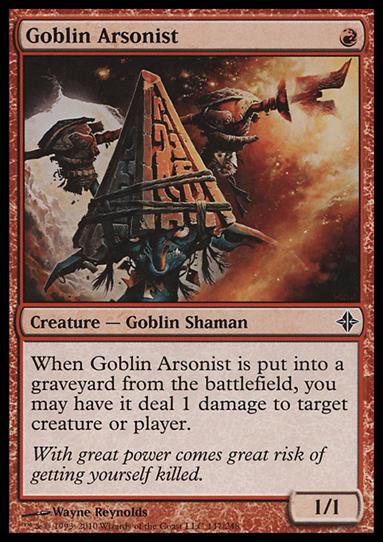 Magic the Gathering: Rise of the Eldrazi (Base Set) card 147 Goblin Arsonist