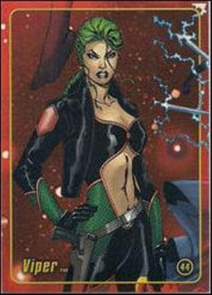 Marvel Heroes Figure Factory: Series 2 (Base Set) card 44 Viper