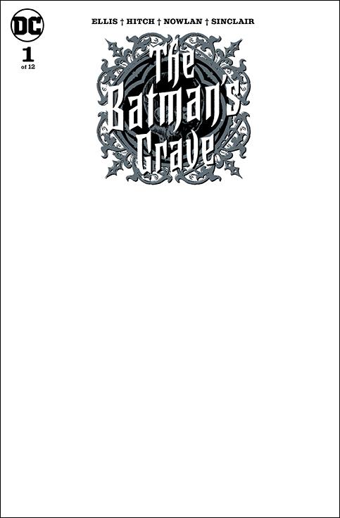 Batman's Grave issue 1-C Blank/Sketch Cover