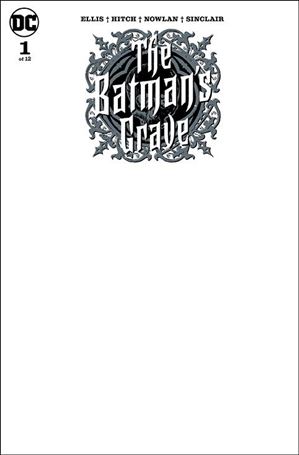 Batman's Grave issue 1-C Blank/Sketch Cover