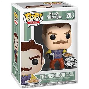 POP! Games figure 263-B The Neighbor  (with Milk and Cookies) Funko Exclus
