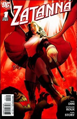 Zatanna (2010) issue 1-C Stephane Roux Red Cover (2nd Printing)