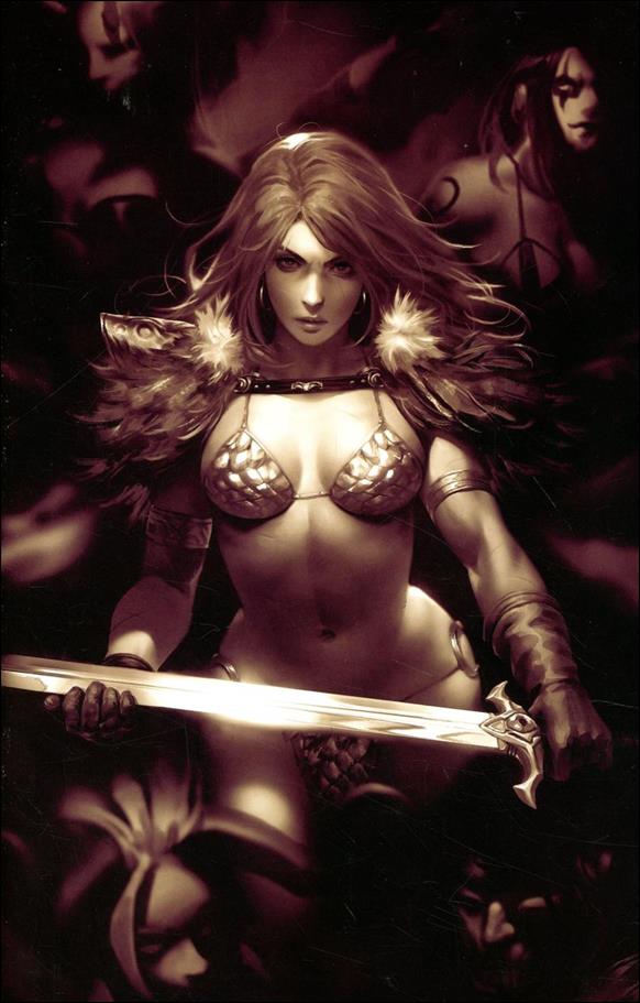 Red Sonja: Age of Chaos issue 2-K Derrick Chew 1:11 Monochrome Virgin Cover