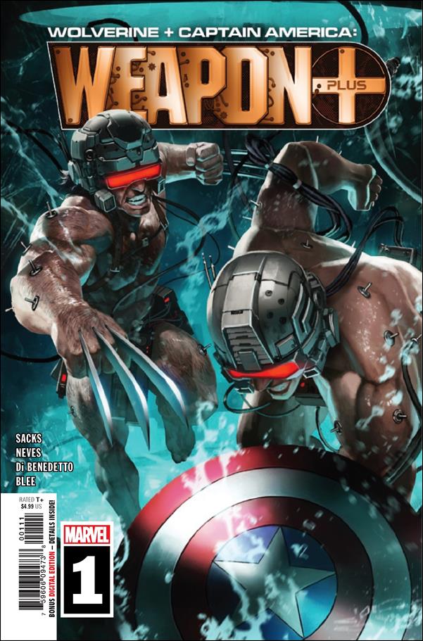 Wolverine & Captain America: Weapon Plus issue 1 Skan Cover