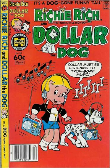 Richie Rich & Dollar, the Dog issue 20