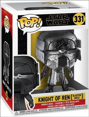 POP! Star Wars figure 331-B Knight of Ren (Blaster Rifle) (Chrome)