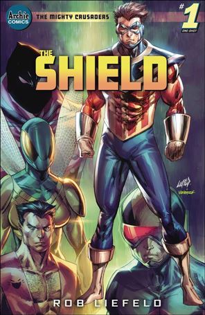 Mighty Crusaders: The Shield issue 1-F Rob Liefeld Top Secret Cover
