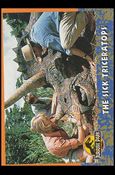 Jurassic Park (Base Set) card 28 The Sick Triceratops