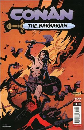 Conan the Barbarian (2023) issue 1-E Mike Mignola Cover