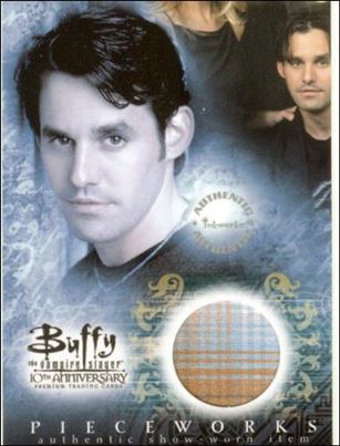 Buffy the Vampire Slayer: 10th Anniversary (Friends Forever Pieceworks Puzzle Subset) card FF3 Shirt worn by Nicholas Brendon as Xander Harris