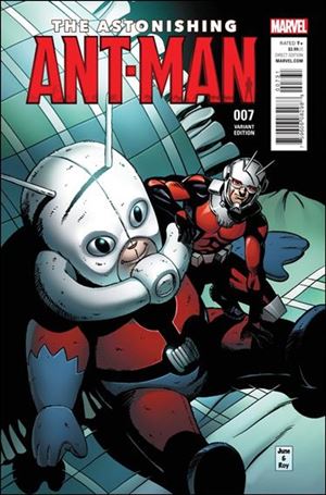 Astonishing Ant-Man issue 7-B June Brigman 1:15 Classic Cover