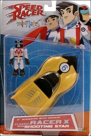 Speed Racer Minimates figure 2 Classic Racer X with Shooting Star