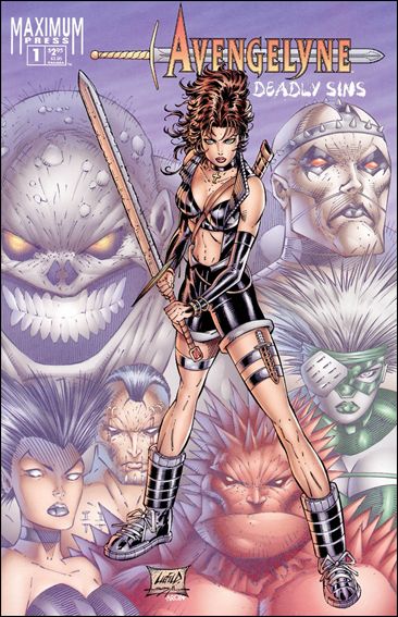 Avengelyne: Deadly Sins issue 1 Rob Liefeld Cover