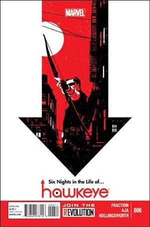 Hawkeye (2012) issue 6 Red Cover