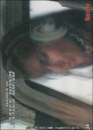 Women of James Bond in Motion (Base Set) card 34 The Spy Who Loved Me - Naomi
