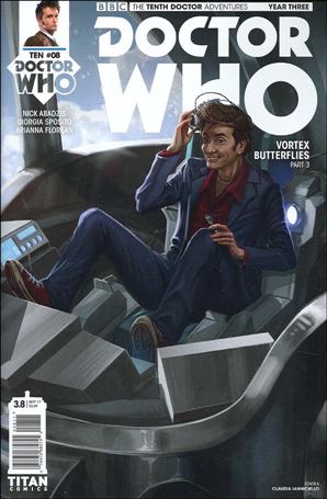 Doctor Who: The Tenth Doctor Year Three issue 8 Simon Myers Cover