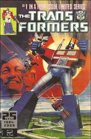 Transformers (1984) issue 1-F 25 Year Anniversary