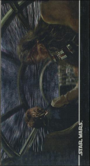 Star Wars 3Di Widevision (Base Set) card 22 Jumping Into Hyperspace!