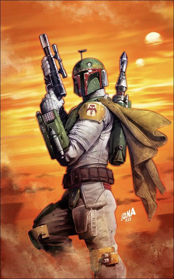 Star Wars: War of the Bounty Hunters Alpha issue Alpha-SD David Nakayama Unknown/SLH/CT Virgin Cover