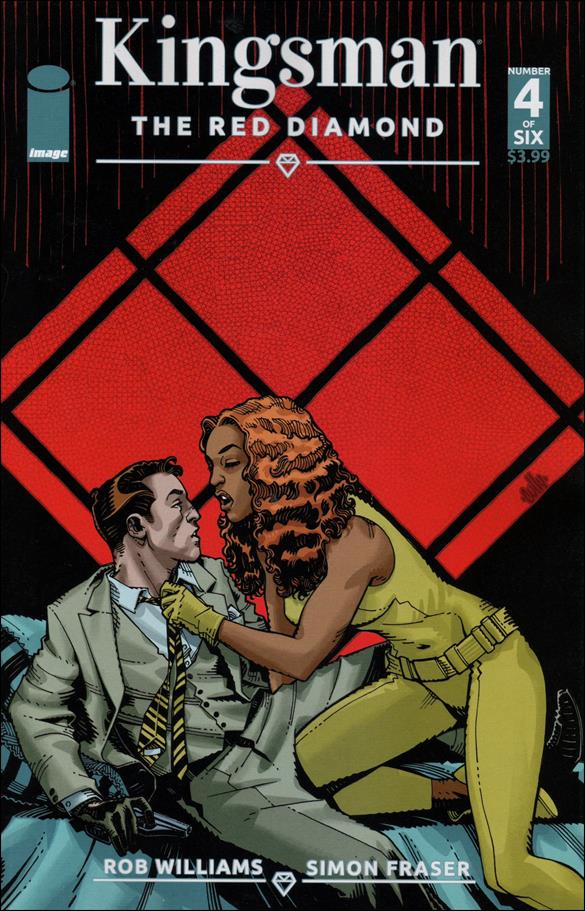 Kingsman: The Red Diamond issue 4 Cully Hamner Color Cover.