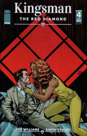 Kingsman: The Red Diamond issue 4 Cully Hamner Color Cover.