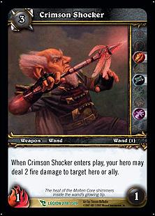 World of Warcraft: March of the Legion (Base Set) card 278 Crimson Shocker 