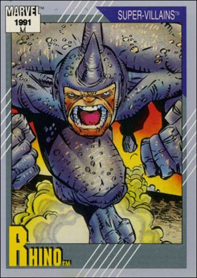 Marvel Universe: Series 2 (Base Set) card 73 Rhino