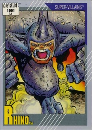 Marvel Universe: Series 2 (Base Set) card 73 Rhino