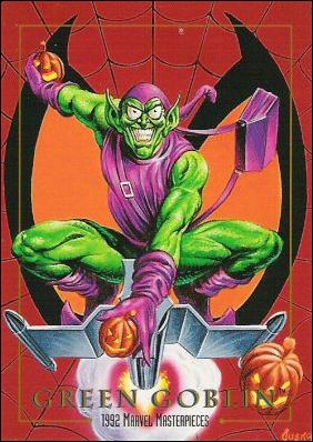 1992 Marvel Masterpieces (Base Set) card 36 Green Goblin