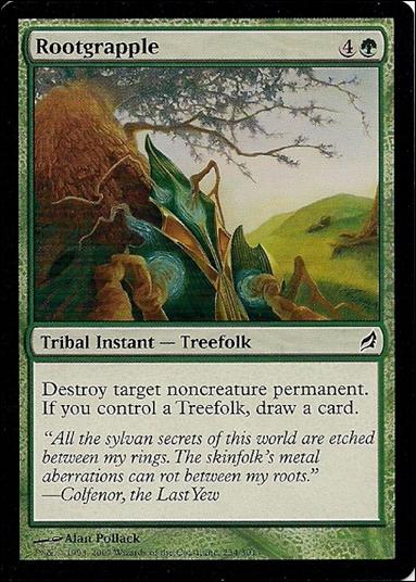 Magic the Gathering: Lorwyn (Base Set) card 234 Rootgrapple