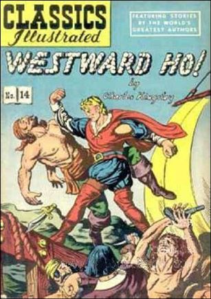 Classic Comics/Classics Illustrated issue 14-E HRN 53 - First Classics Illustrated Logo