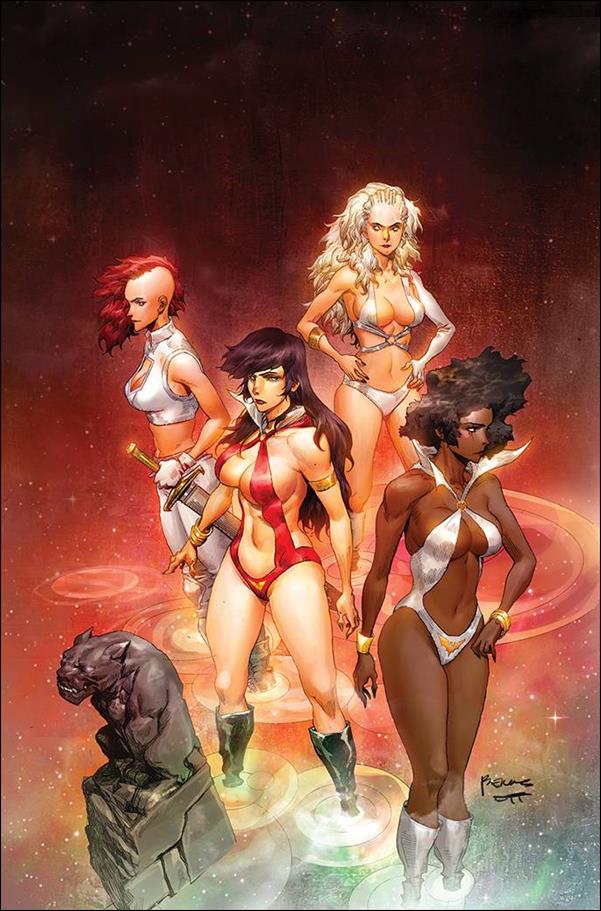 Sacred Six issue 12-J Raymund Bermudez 1:20 Virgin Cover