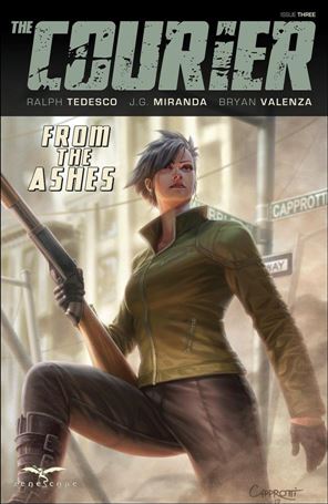 Courier: From the Ashes issue 3 Mike Capprotti Cover